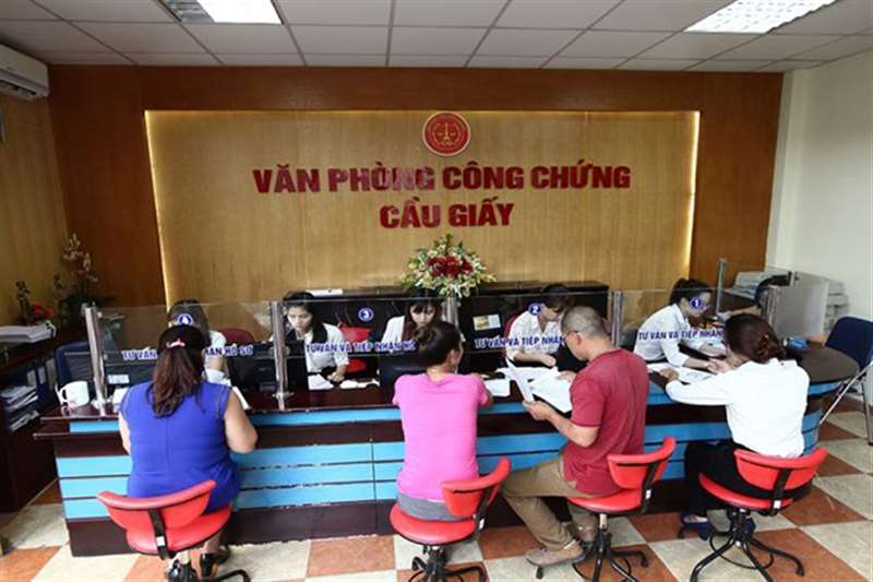 công chứng giấy tờ ở đâu